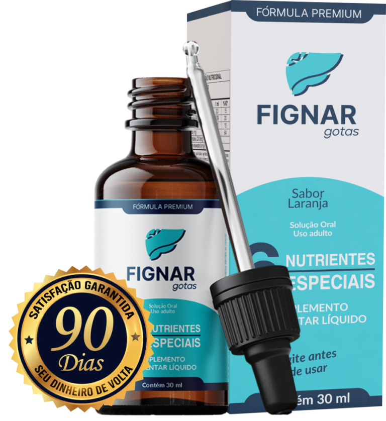 Frasco do Fignar Gotas com garantia de 90 dias